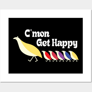 C'mon Get Happy - Vintage Retro Posters and Art